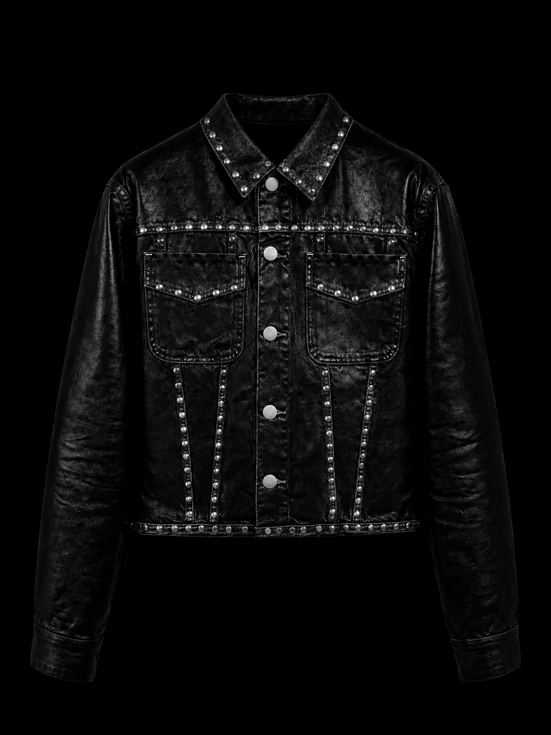 WAXED DENIM JACKET