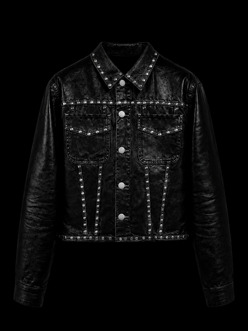 WAXED DENIM JACKET